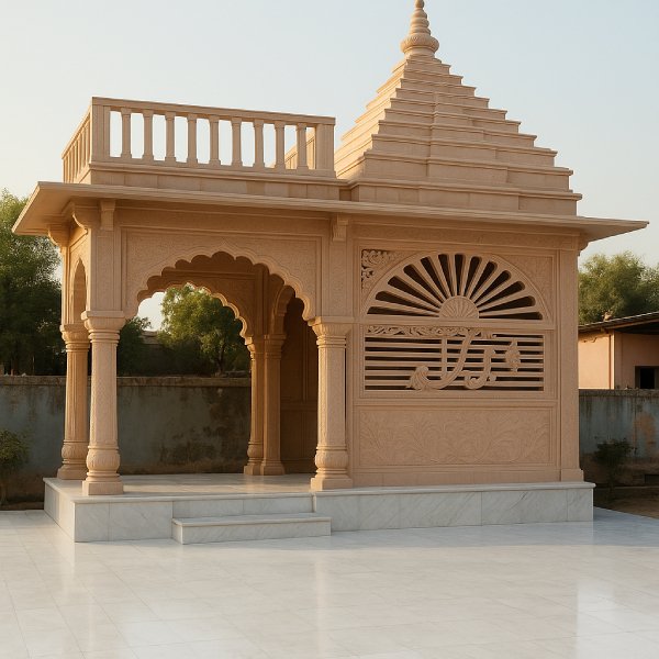 Sandstone Outdoor Temple 16