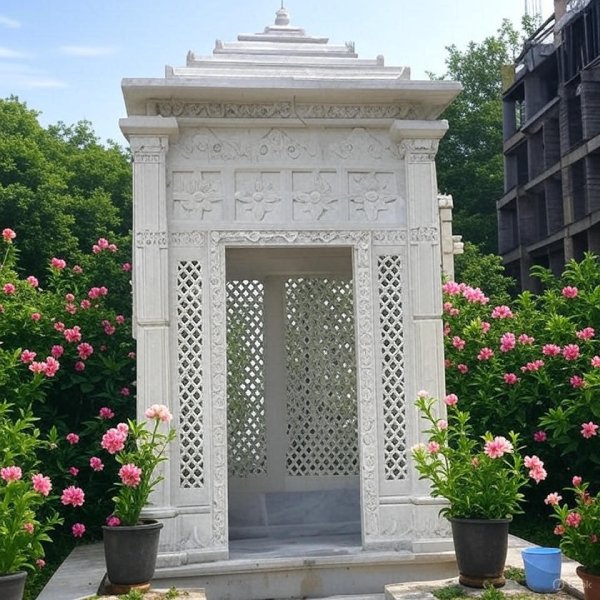 Marble Outdoor Temple 13