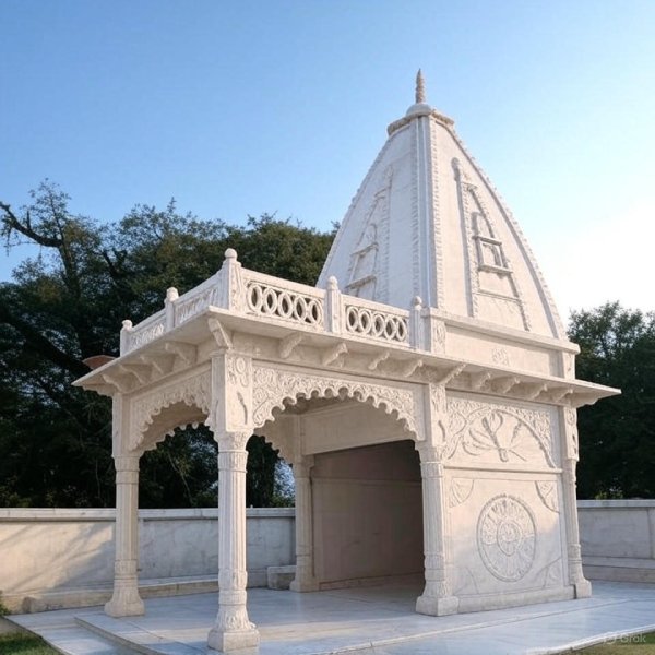 Marble Outdoor Temple 16