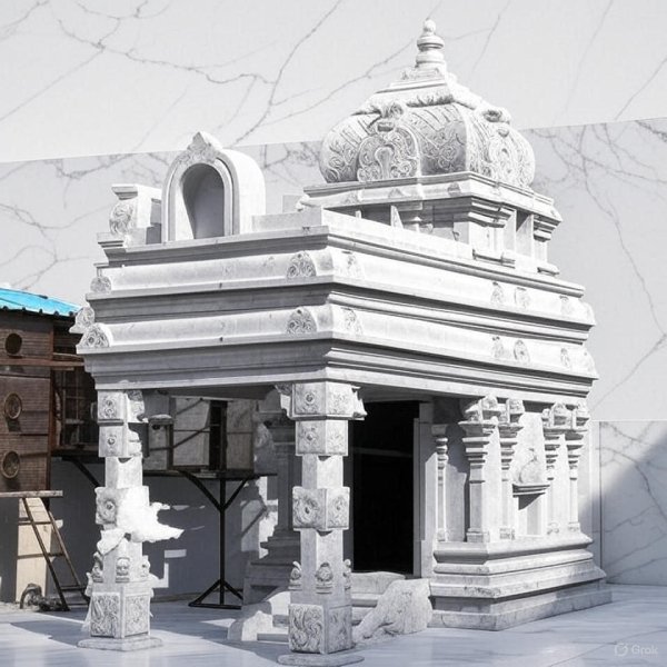 Marble Outdoor Temple 18