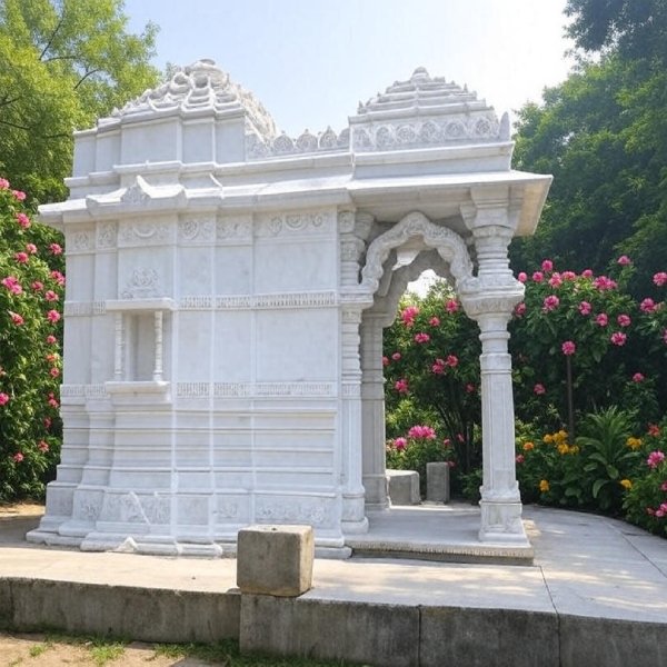 Marble Outdoor Temple 24