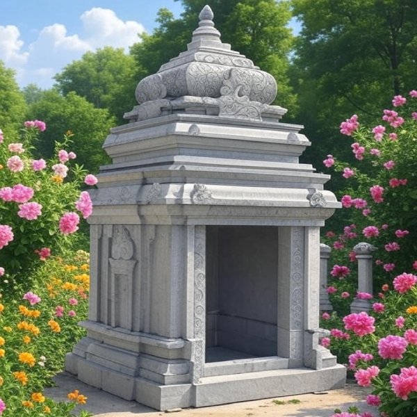 Marble Outdoor Temple 27