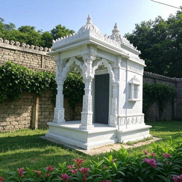 Marble Outdoor Temple 6