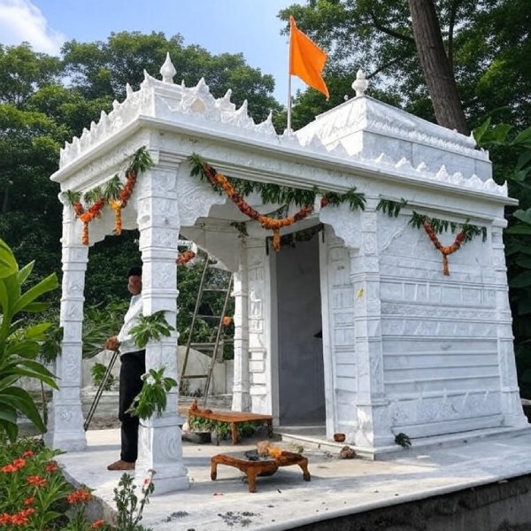 Marble Outdoor Temple 7